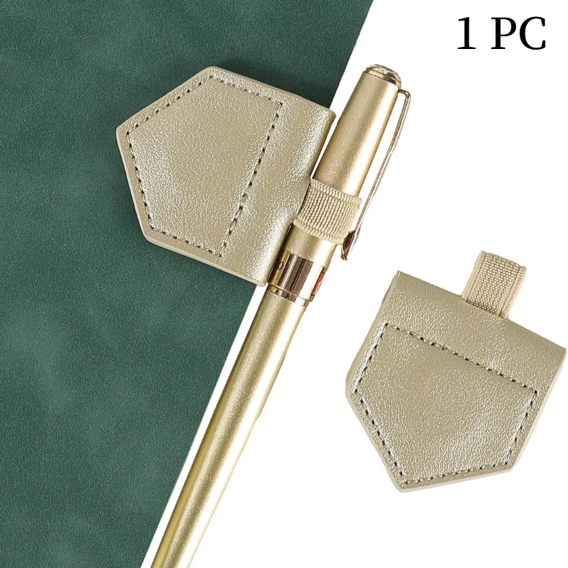 Pen Cup Magnetic - 1pc Magnetic PU Leather Bookmarks With