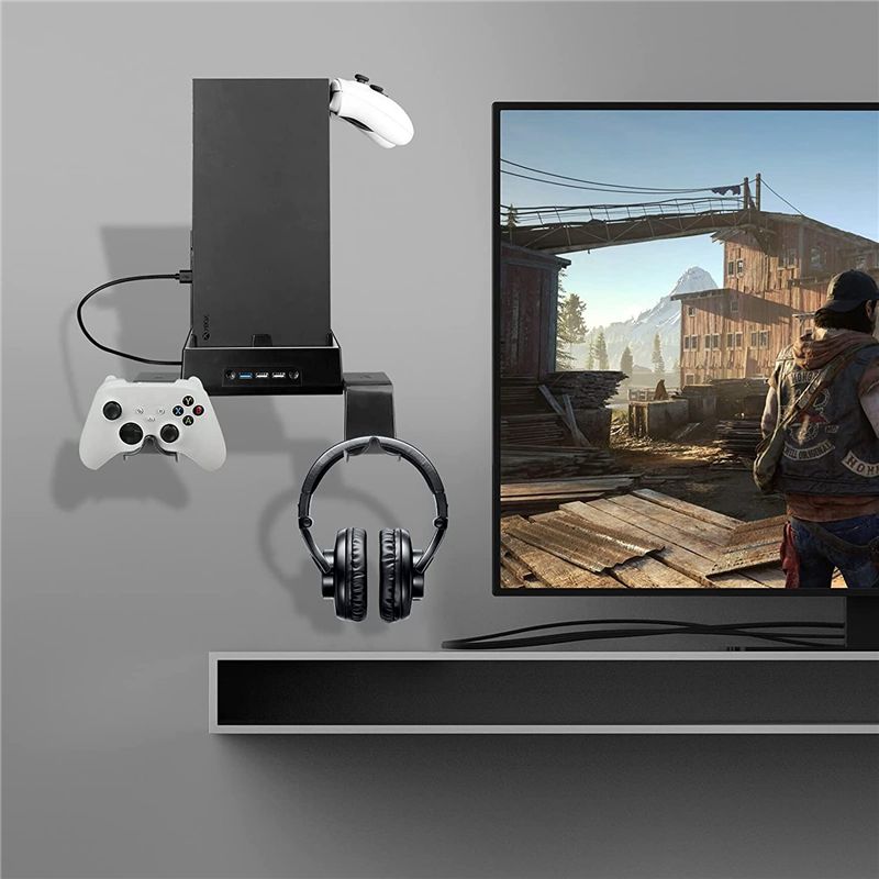 Desk Setup Xbox - [B63C] Wall Mount for Xbox Series