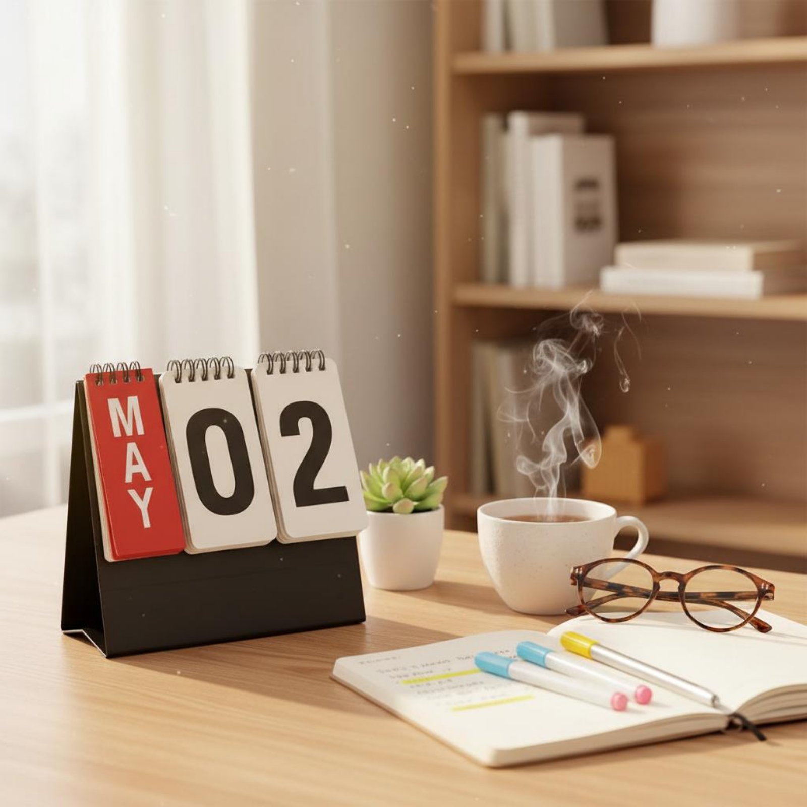 Dateless Desk Calendar Reusabl - огляд і ціна Desk Setup Gadgets