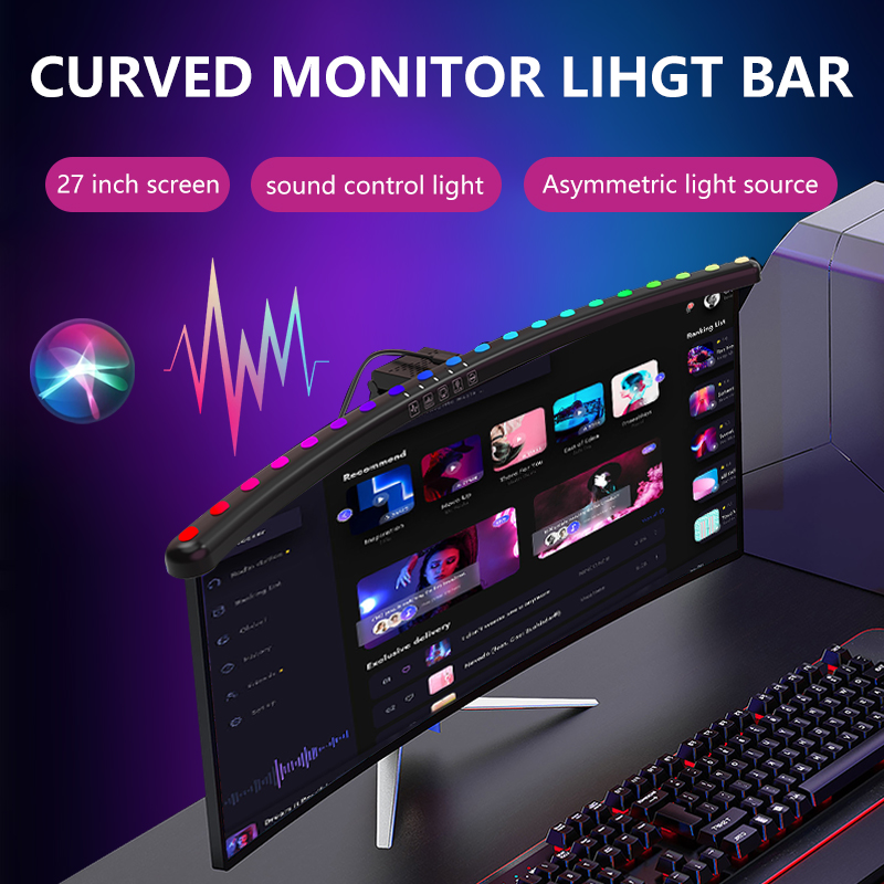 Setup RGBIC Monitor Light Bar  - огляд і ціна Desk Setup Gadgets