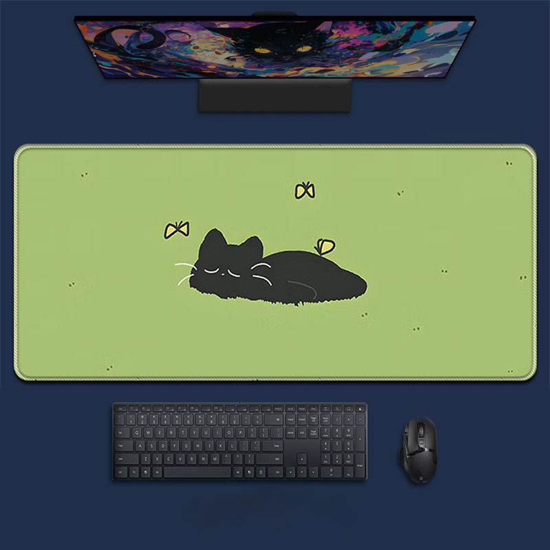 Anime Girl Forest Landscape La - огляд і ціна Desk Setup Natural
