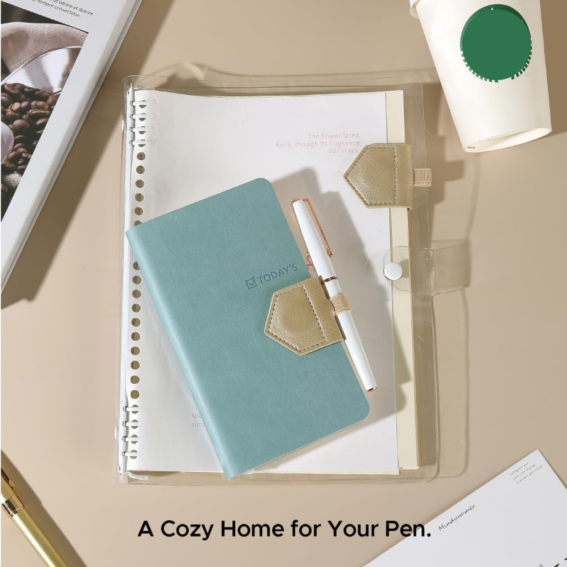 1pc Magnetic PU Leather Bookma - огляд і ціна Pen Cup Magnetic