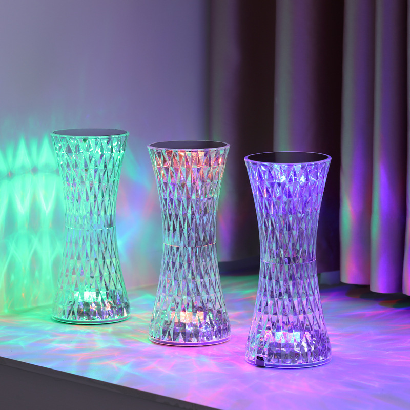 Crystal Bedside Table Lamps Xm - огляд і ціна Led Desk Light Usb