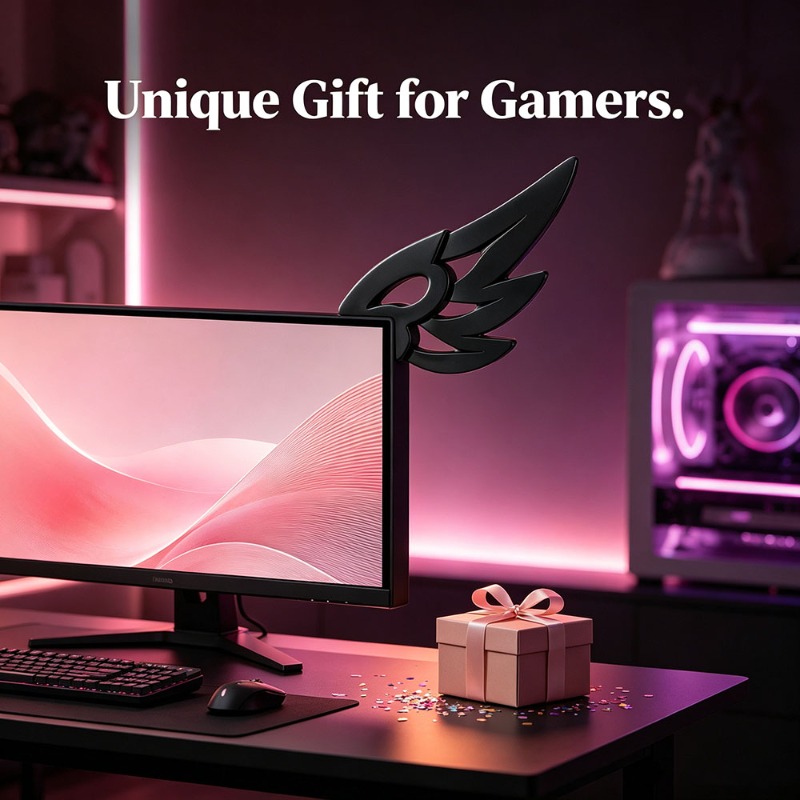 Kawaii 3D Wing Decor for Compu - огляд і ціна Desk Setup Gadgets