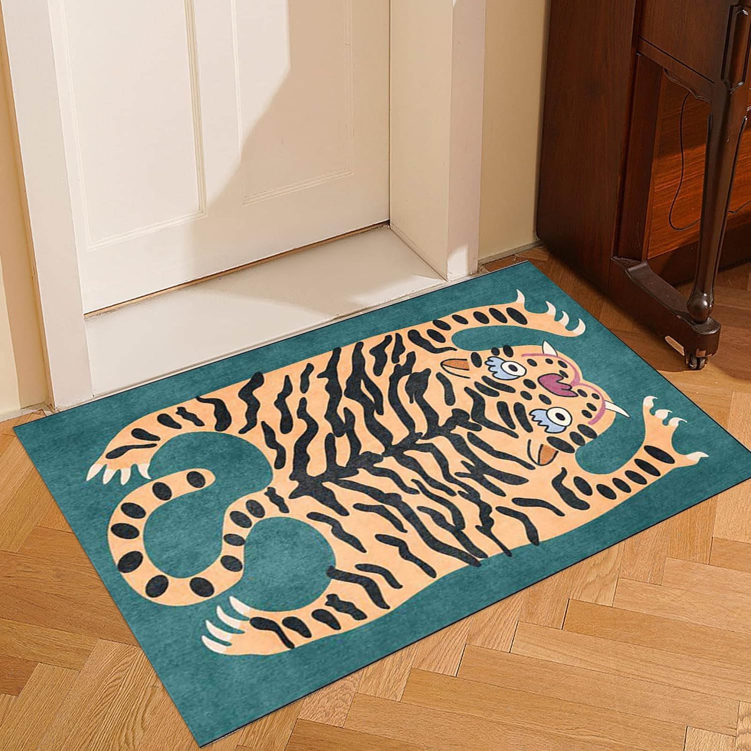 VIKAMA Cartoon Cute Tiger Carp - огляд і ціна Desk Setup Girly