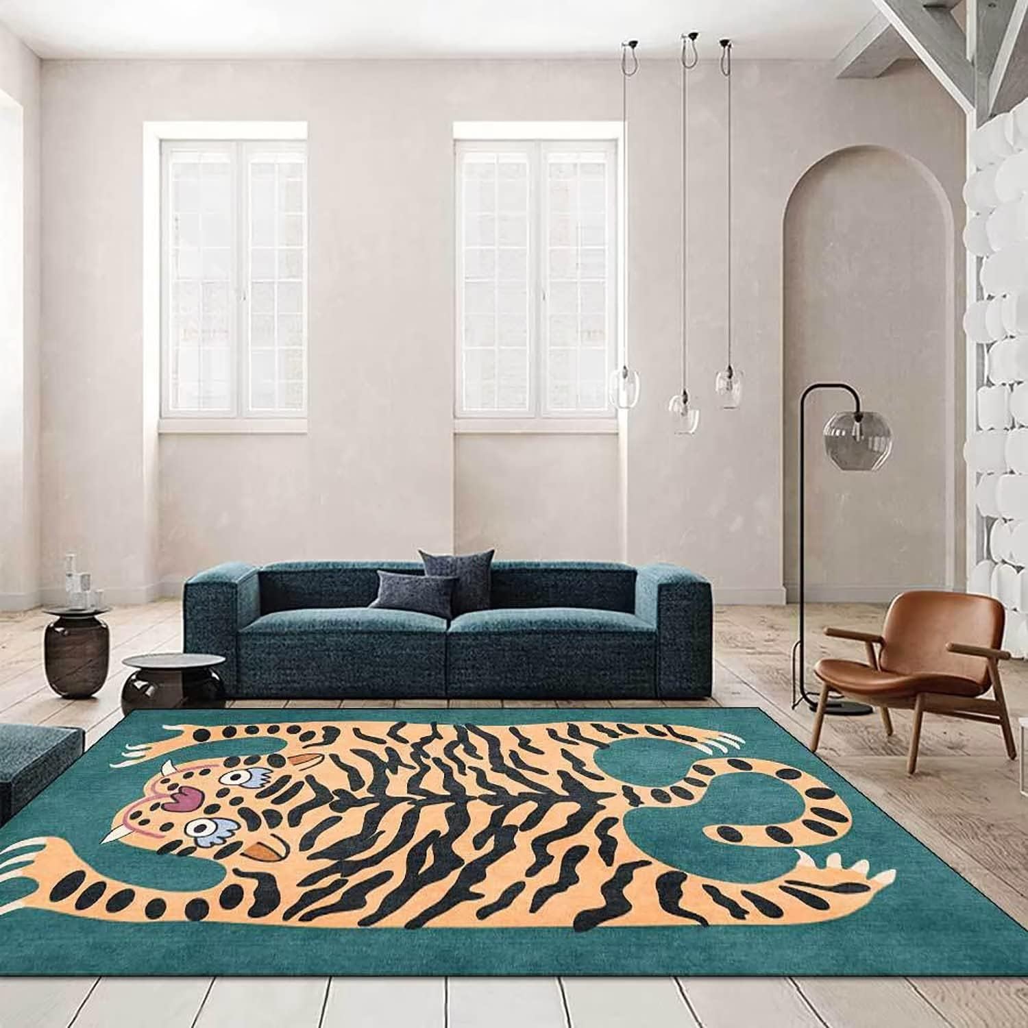 VIKAMA Cartoon Cute Tiger Carp - огляд і ціна Desk Setup Girly
