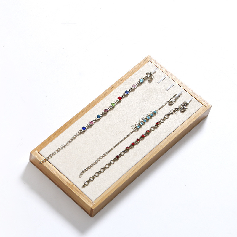 Bamboo Beige Jewelry Rings Dis - огляд і ціна Drawer Organizer Bamboo