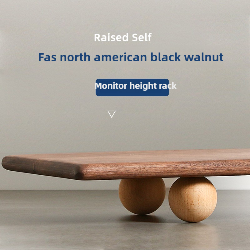 Natural Wood Desktop Riser Dua - огляд і ціна Desk Setup Natural