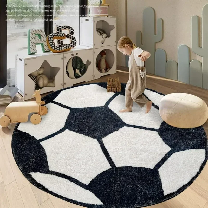 Imitation Cashmere Round Floor - огляд і ціна Desk Setup Girly