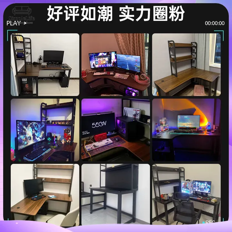 Corner Gaming Desk Computer De - огляд і ціна Desk Setup Study