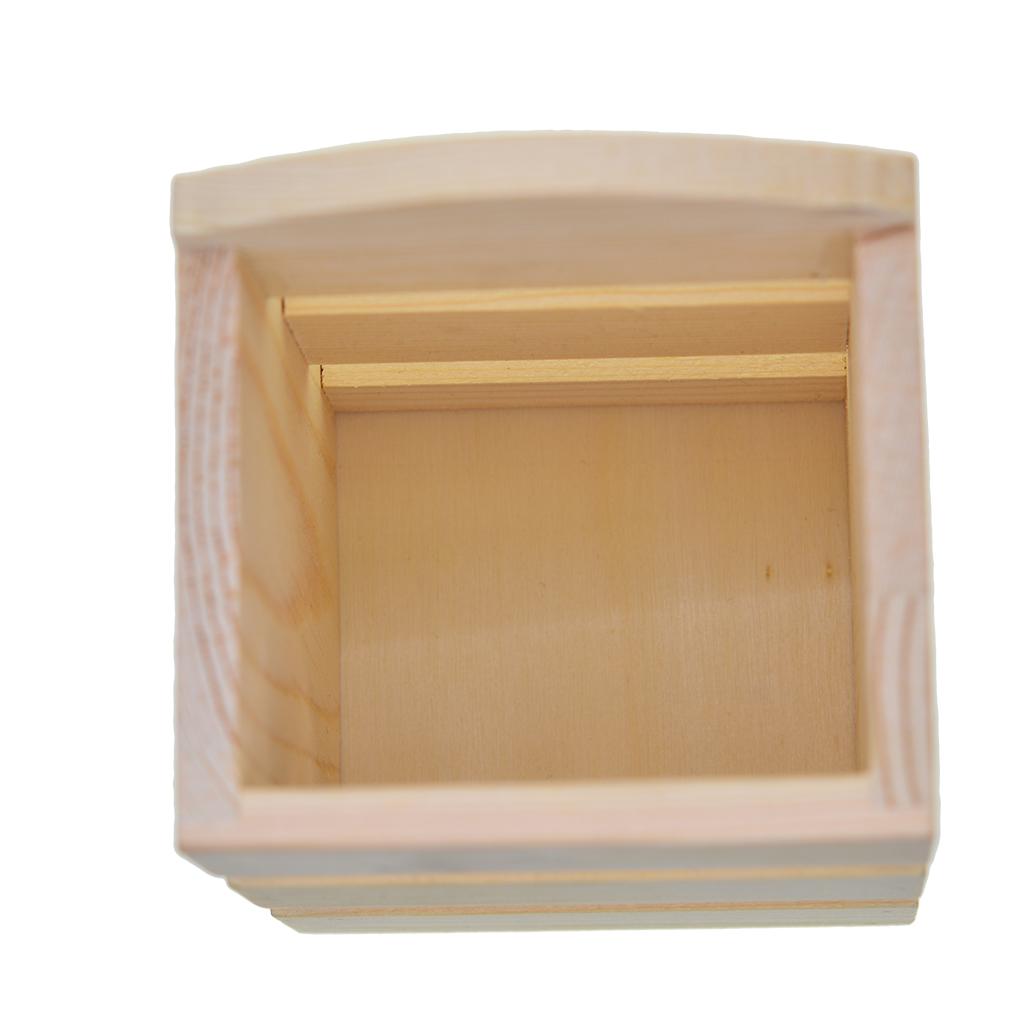 Natural Wood Pen Holder Plain  - огляд і ціна Desk Setup Natural
