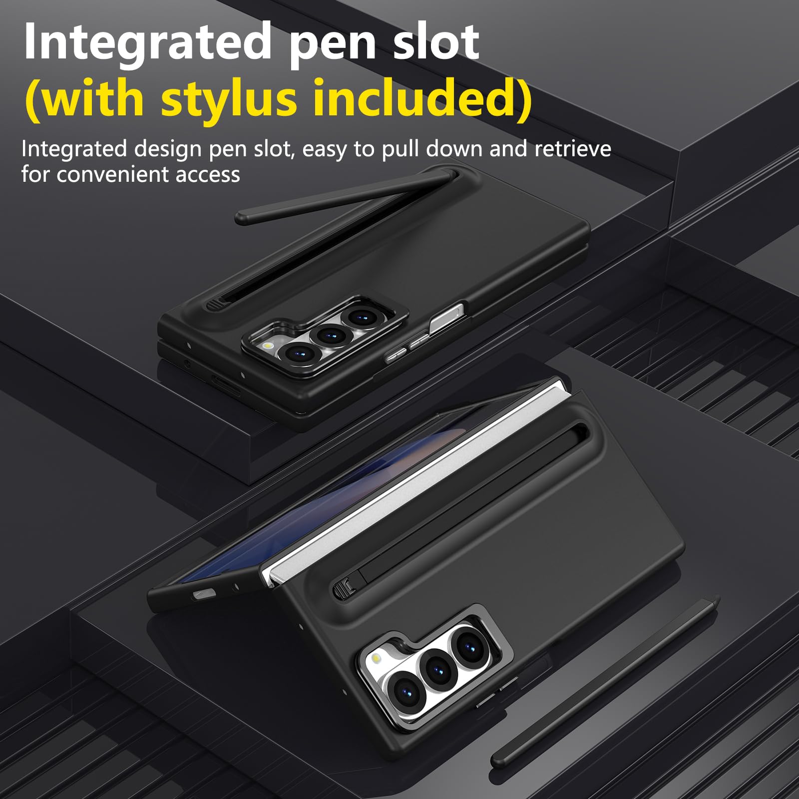 Metal Lens Holder Phone Cover  - огляд і ціна Pen Cup Magnetic