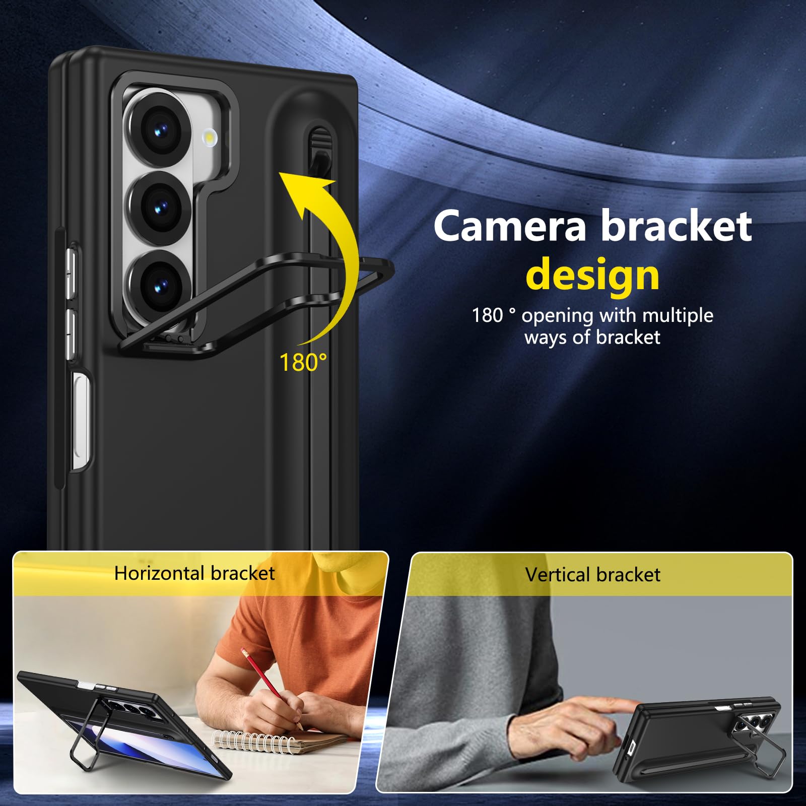 Metal Lens Holder Phone Cover  - огляд і ціна Pen Cup Magnetic