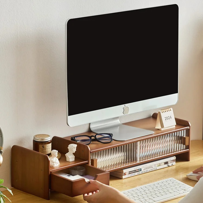 ‌Monitor Stand with Drawer-Adj - огляд і ціна Drawer Organizer Bamboo