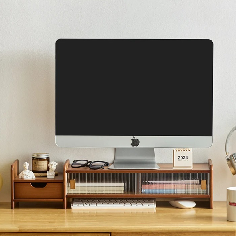 ‌Monitor Stand with Drawer-Adj - огляд і ціна Drawer Organizer Bamboo