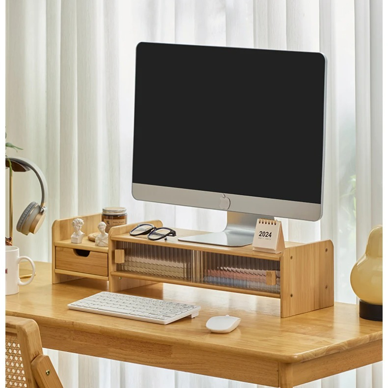 ‌Monitor Stand with Drawer-Adj - огляд і ціна Drawer Organizer Bamboo