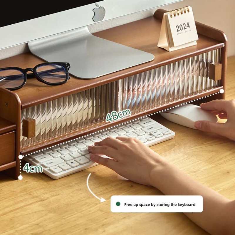 ‌Monitor Stand with Drawer-Adj - огляд і ціна Drawer Organizer Bamboo