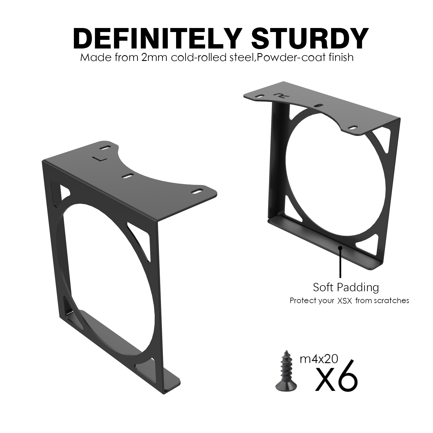Monzlteck Under Desk Holder fo - огляд і ціна Desk Setup Xbox