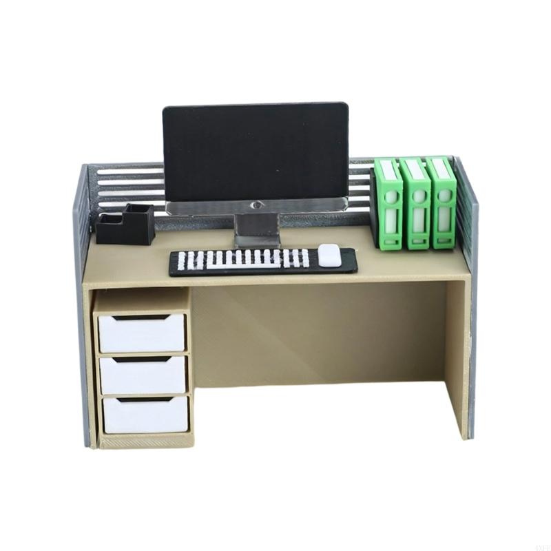  Miniature Offices Setup With  - огляд і ціна Desk Setup Natural