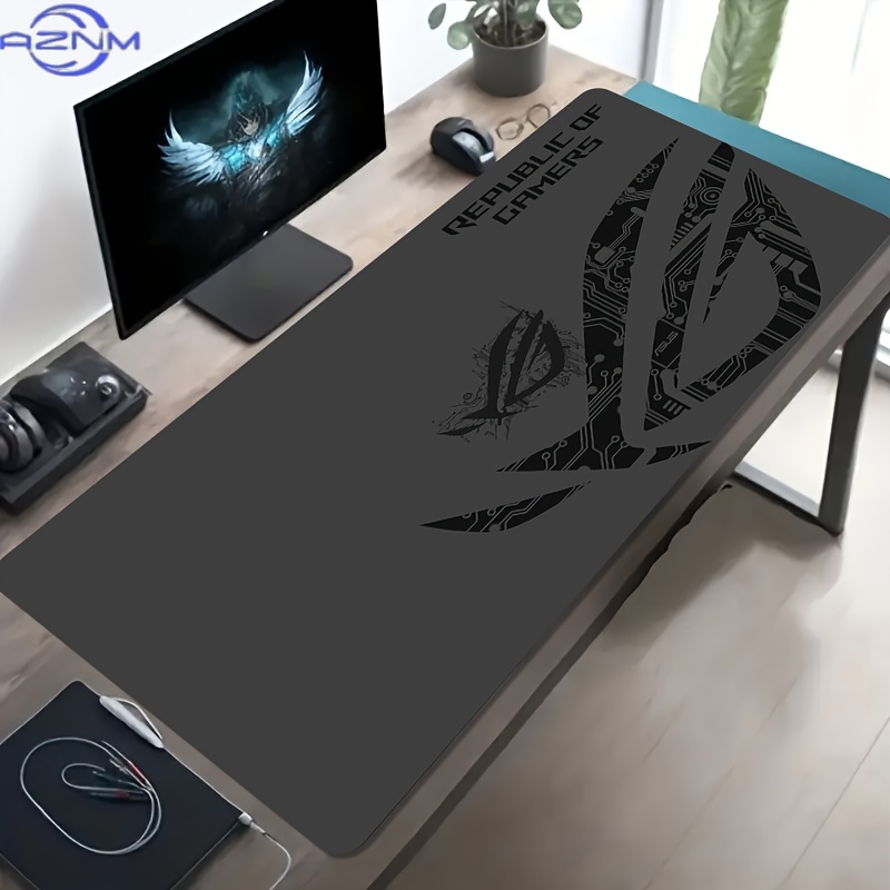 1pc Large Gaming Mouse Pad ROG - огляд і ціна Desk Setup Gadgets
