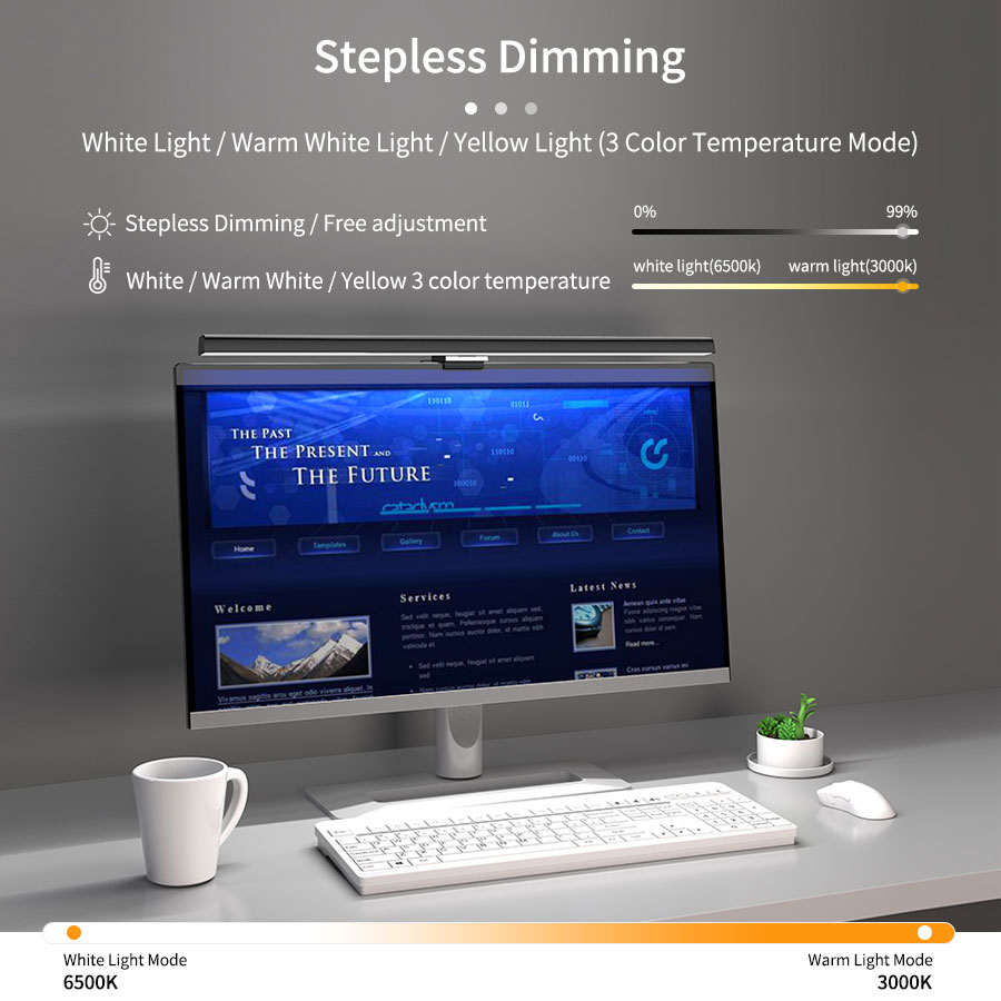 50cm Screen Light Desk Lamp Co - огляд і ціна Led Desk Light Usb