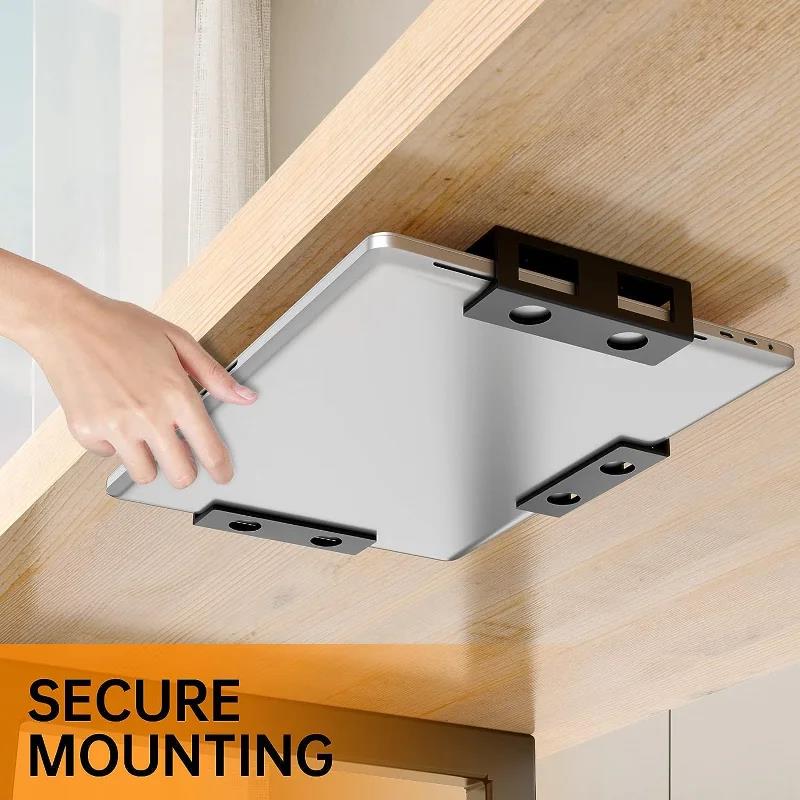 Under Desk Laptop Mount Metal  - огляд і ціна Desk Setup Mac