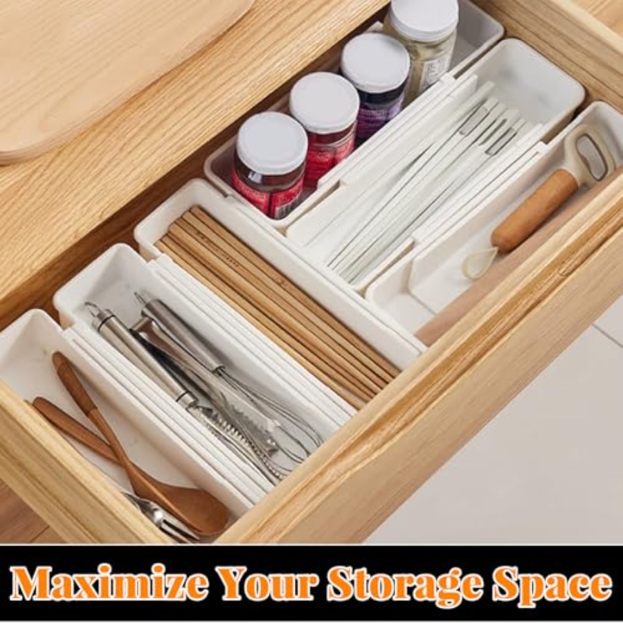 Expandable Drawer Organizer fo - огляд і ціна Drawer Organizer Bamboo