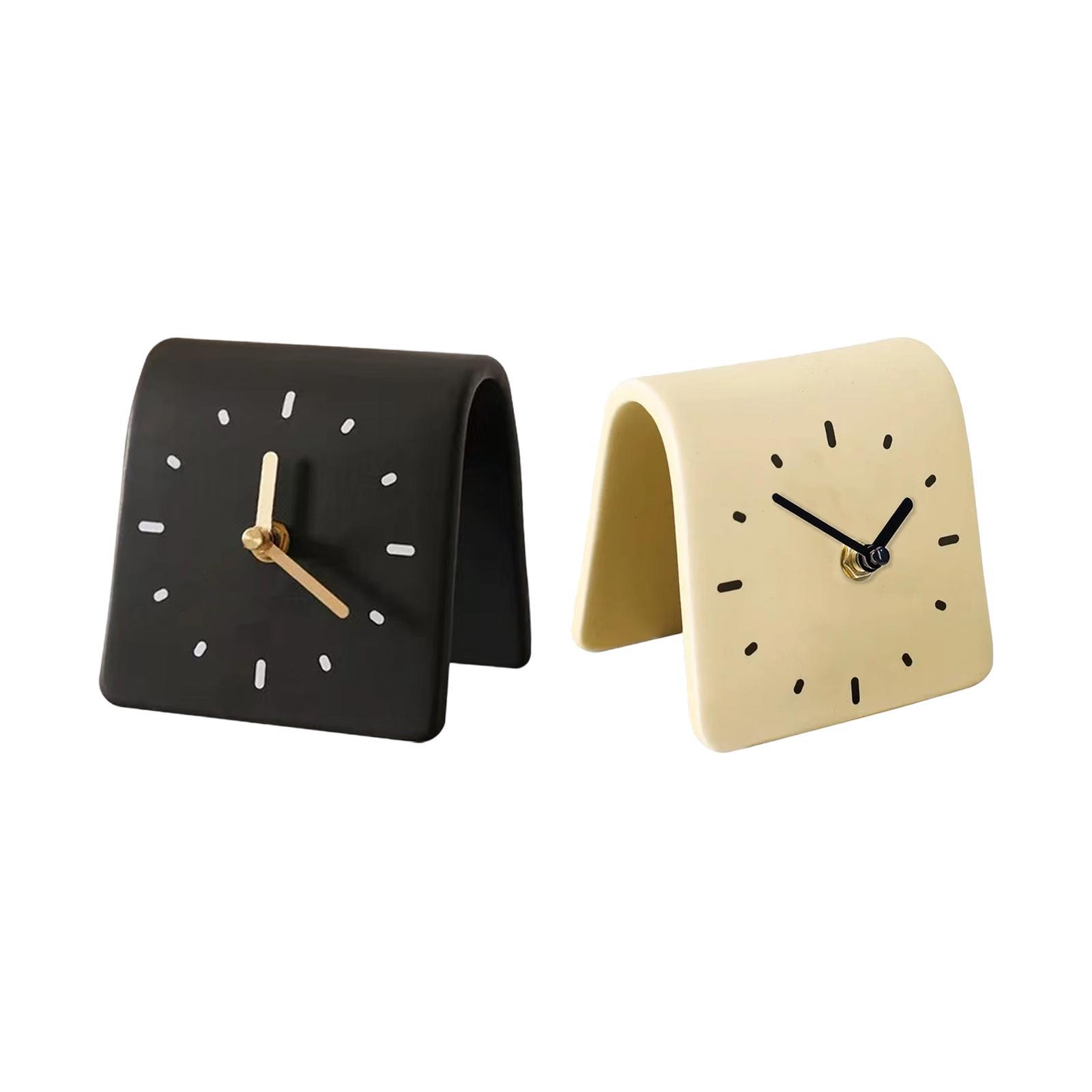 Desk Clock Modern Art Shelf Cl - огляд і ціна Desk Setup Study