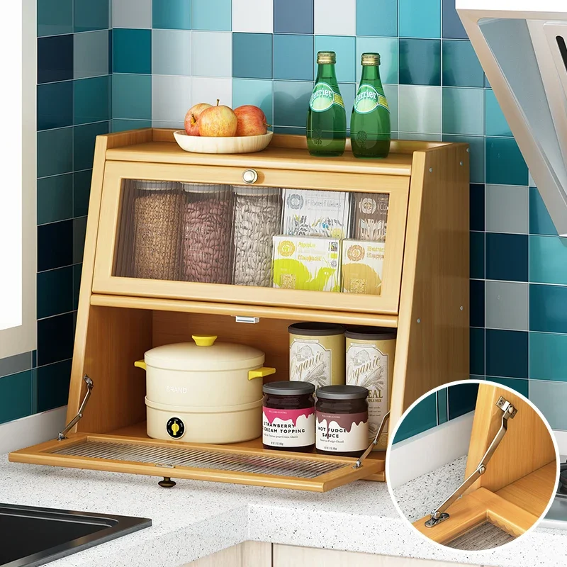 Bamboo Kitchen Storage Cabinet - огляд і ціна Drawer Organizer Bamboo
