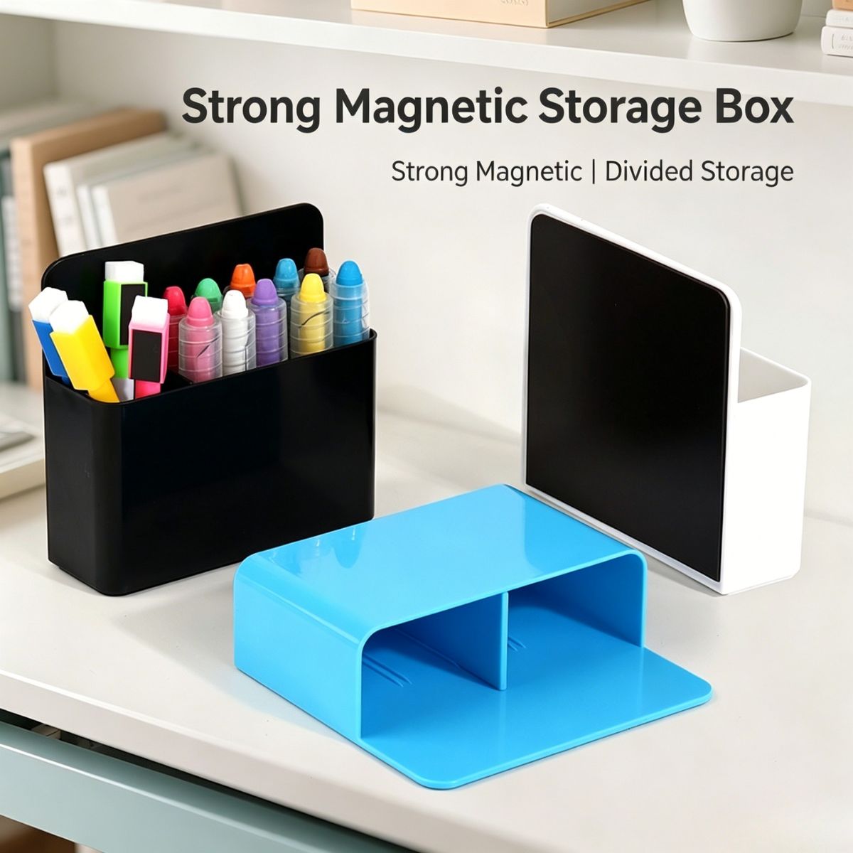 2 Pcs Magnetic Dry Erase Marke - огляд і ціна Pen Cup Magnetic