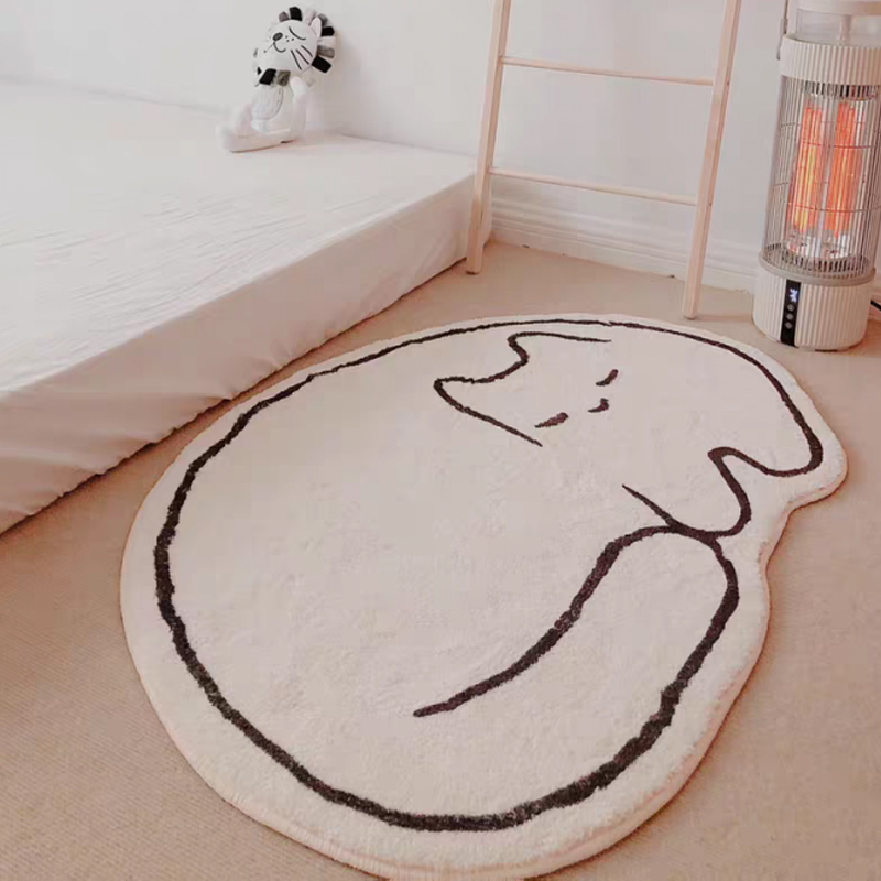 Cute Cat’s Carpet In The Bedro - огляд і ціна Desk Setup Girly