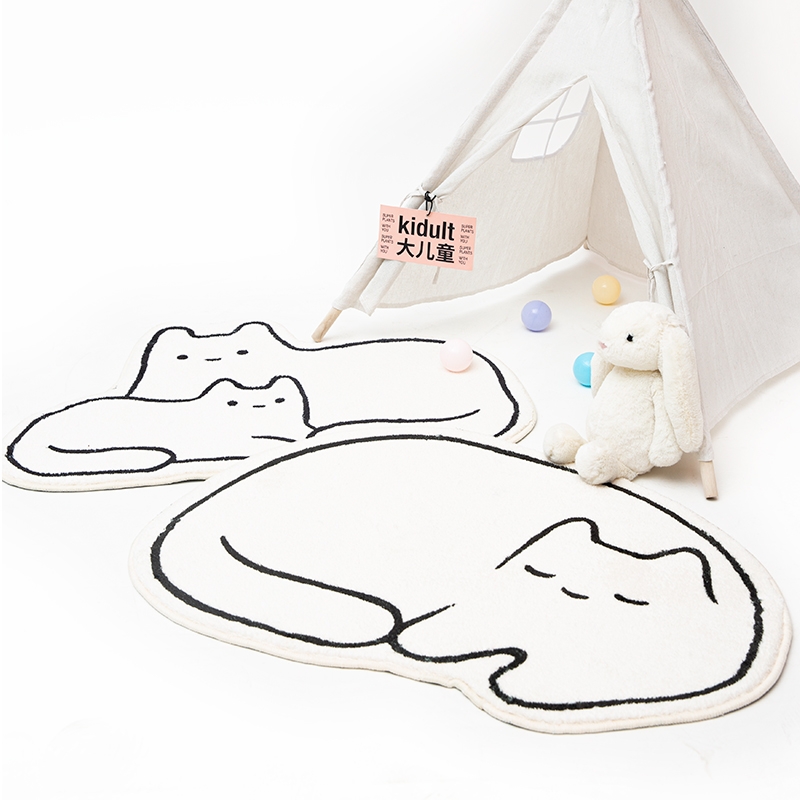 Cute Cat’s Carpet In The Bedro - огляд і ціна Desk Setup Girly