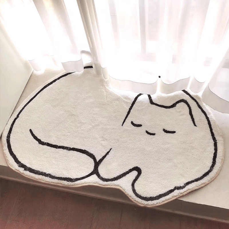 Cute Cat’s Carpet In The Bedro - огляд і ціна Desk Setup Girly