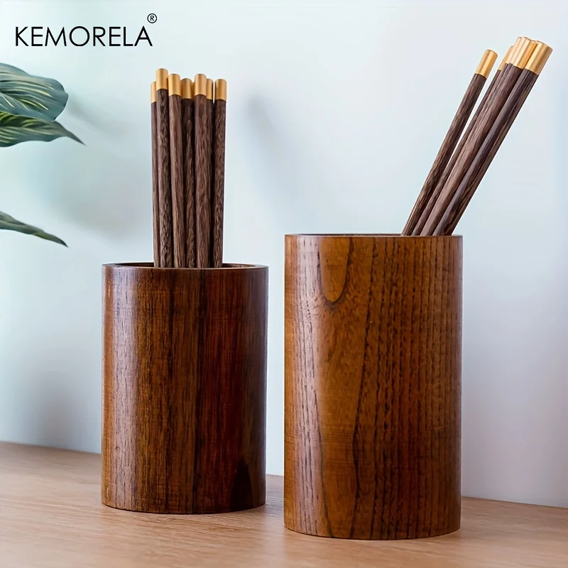 1PCS Wooden Chopsticks Holder  - огляд і ціна Drawer Organizer Bamboo