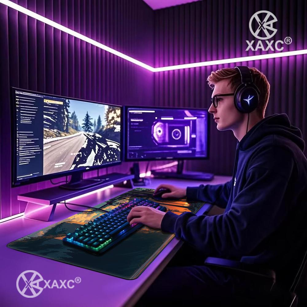 Forest Escape XXL Mouse Pad Tr - огляд і ціна Desk Setup Natural