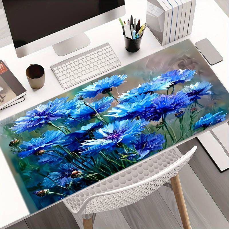 Brand Blue Cornflower Mouse Pa - огляд і ціна Desk Setup Natural