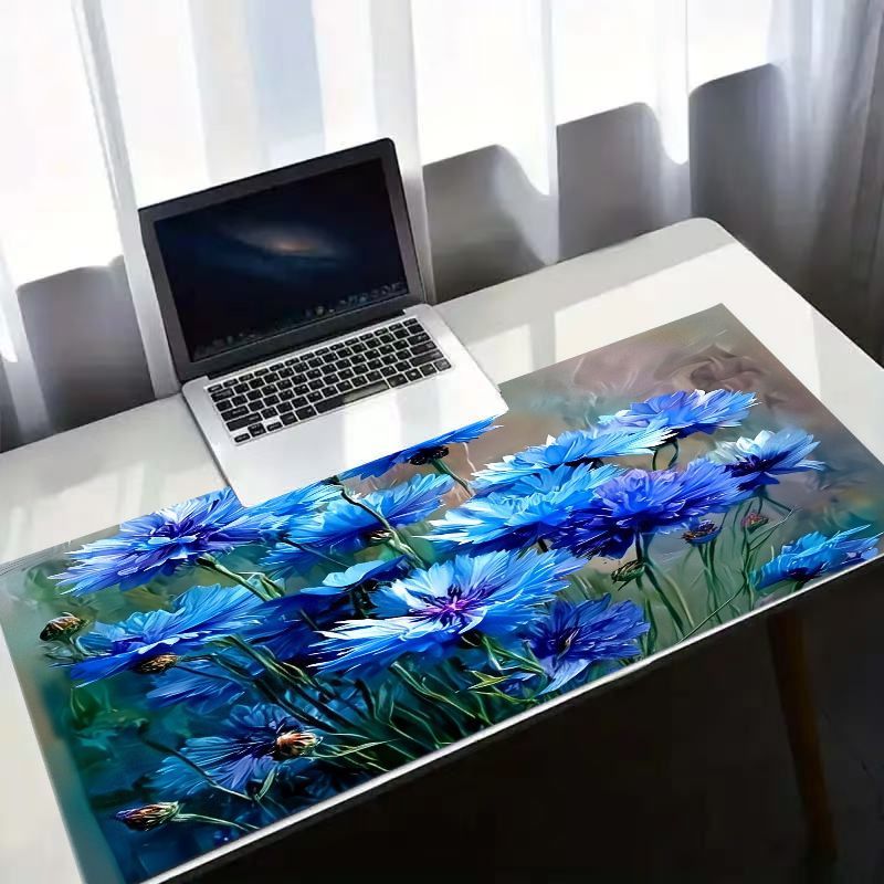 Brand Blue Cornflower Mouse Pa - огляд і ціна Desk Setup Natural