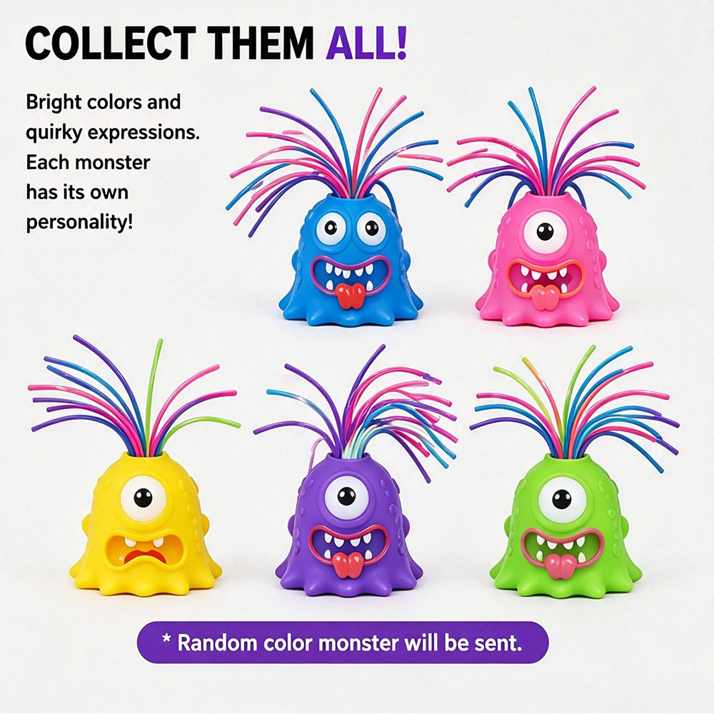 Viral Screaming Monster Hair P - огляд і ціна Desk Setup Gadgets