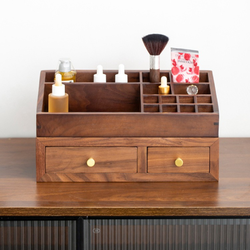 Solid Wood Double Layer Organi - огляд і ціна Drawer Organizer Bamboo