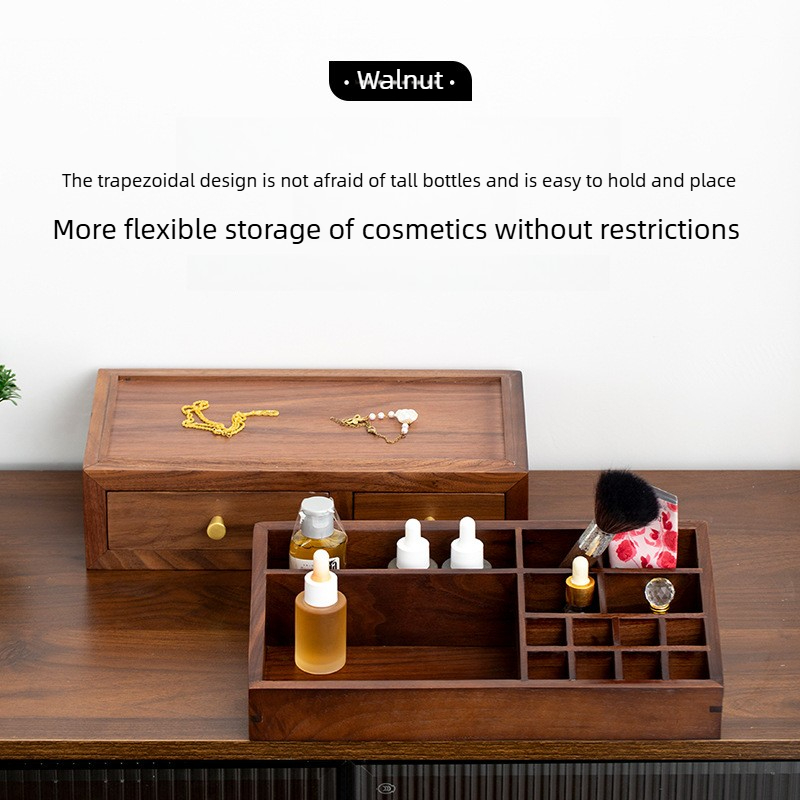 Solid Wood Double Layer Organi - огляд і ціна Drawer Organizer Bamboo