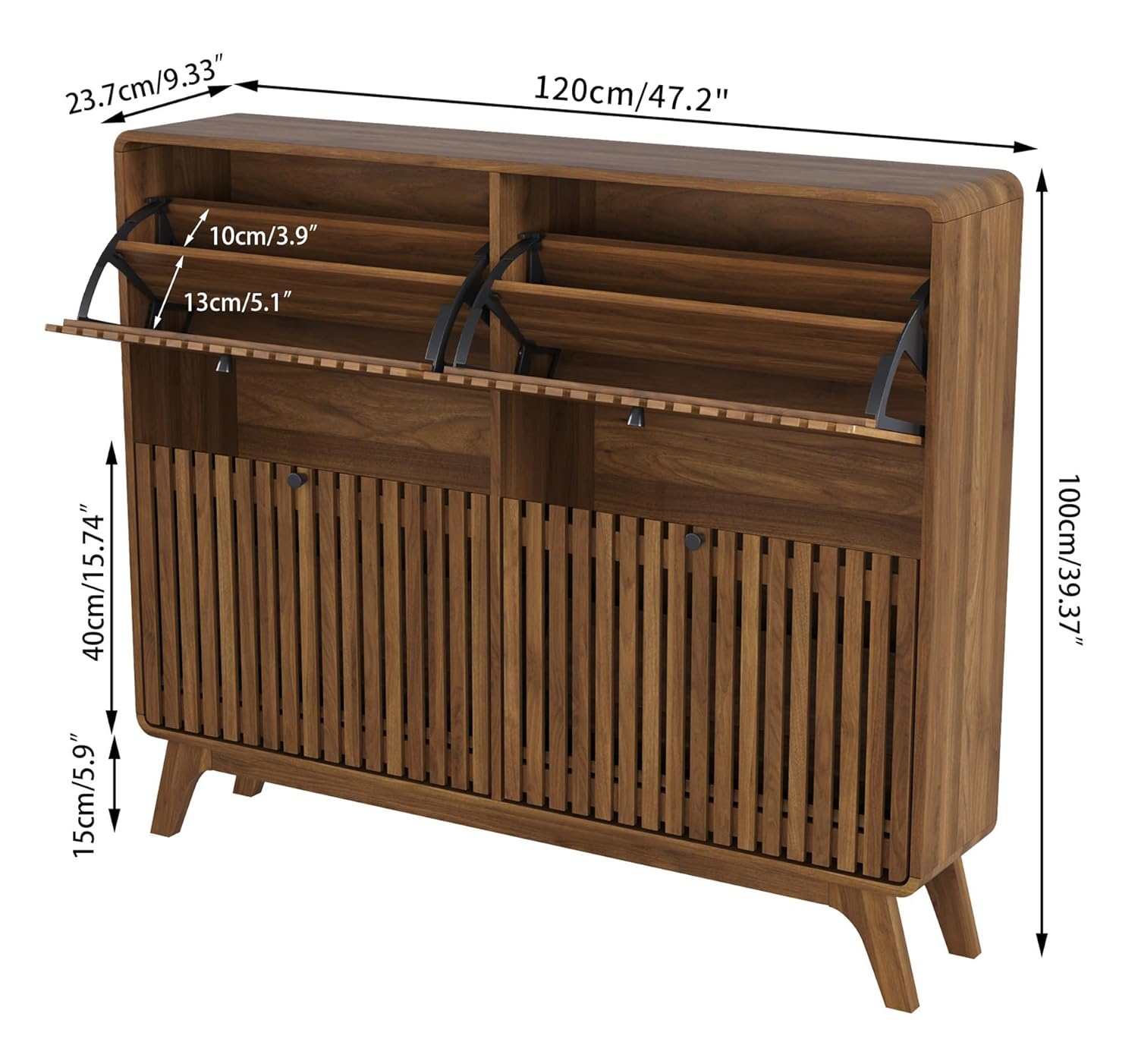 #Large Bamboo Shoe Cabinet wit - огляд і ціна Drawer Organizer Bamboo