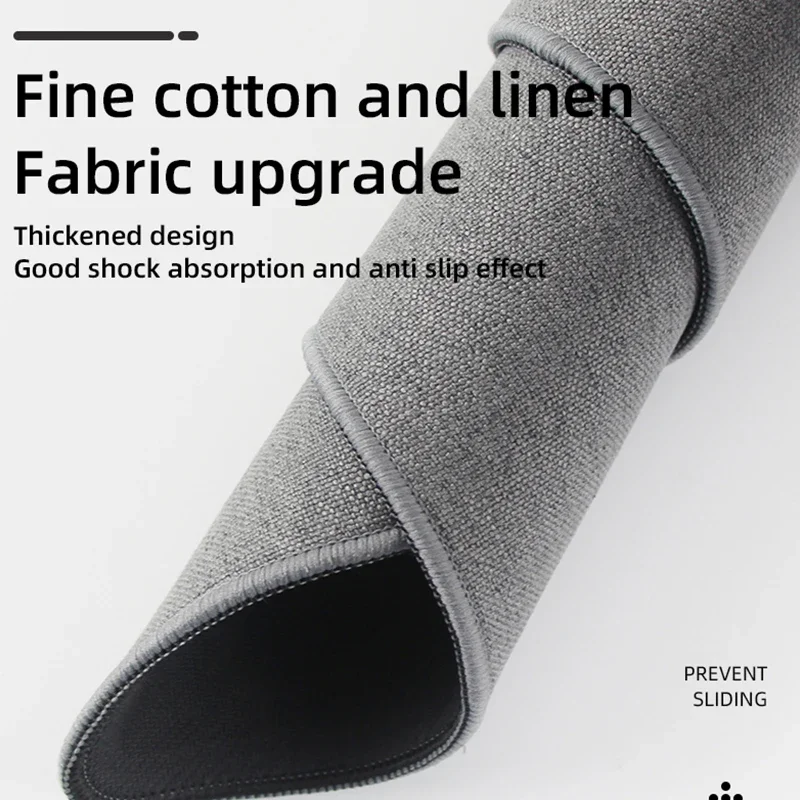 Cotton and Linen Rubber XXL Mo - огляд і ціна Desk Setup Accessories Aesthetic