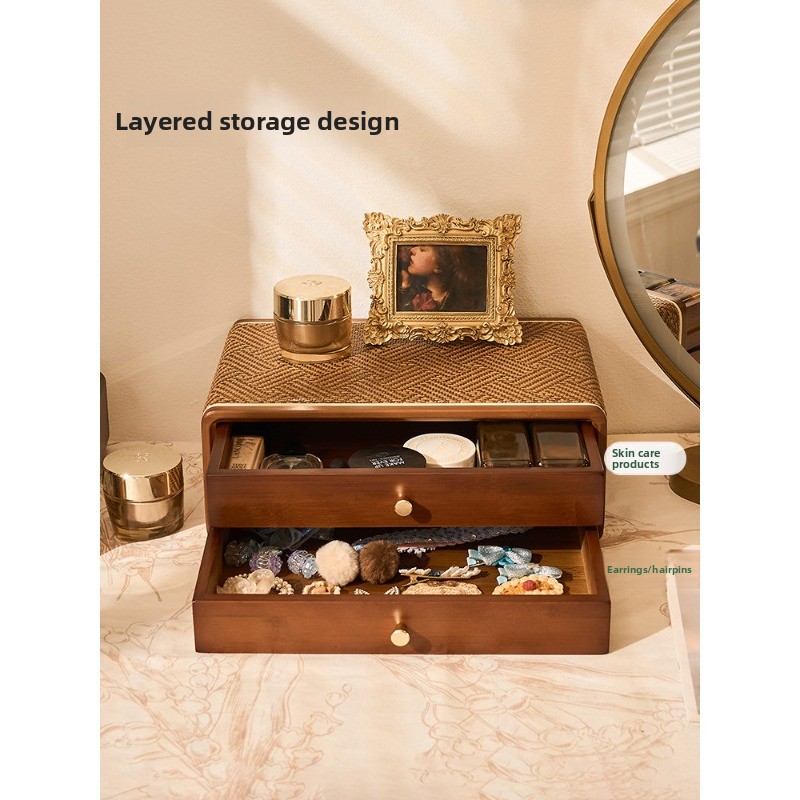 Vintage Drawer Desktop Organiz - огляд і ціна Drawer Organizer Bamboo