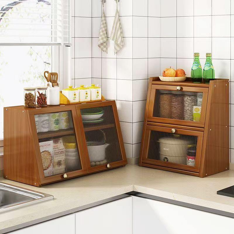Bamboo Kitchen Storage Cabinet - огляд і ціна Drawer Organizer Bamboo
