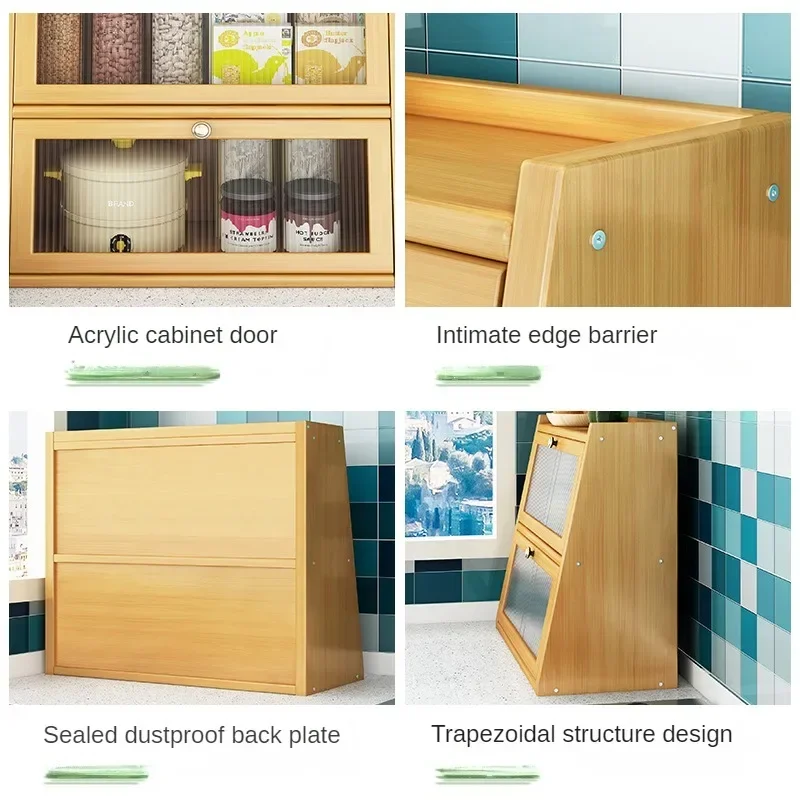 Bamboo Kitchen Storage Cabinet - огляд і ціна Drawer Organizer Bamboo